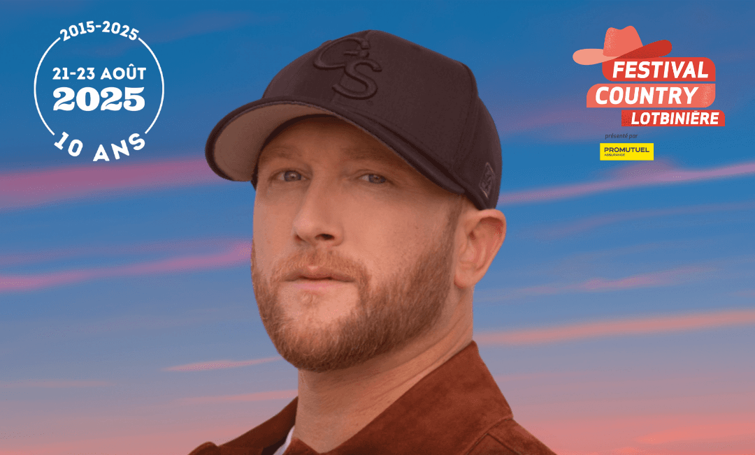 LA STAR COLE SWINDELL COMME TÊTE D’AFFICHE DU FESTIVAL COUNTRY LOTBINIÈRE
