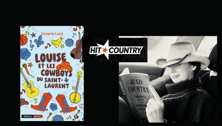 Chronique Je lis country avec Dominique Lalande: Louise et les Cowboys du St-Laurent